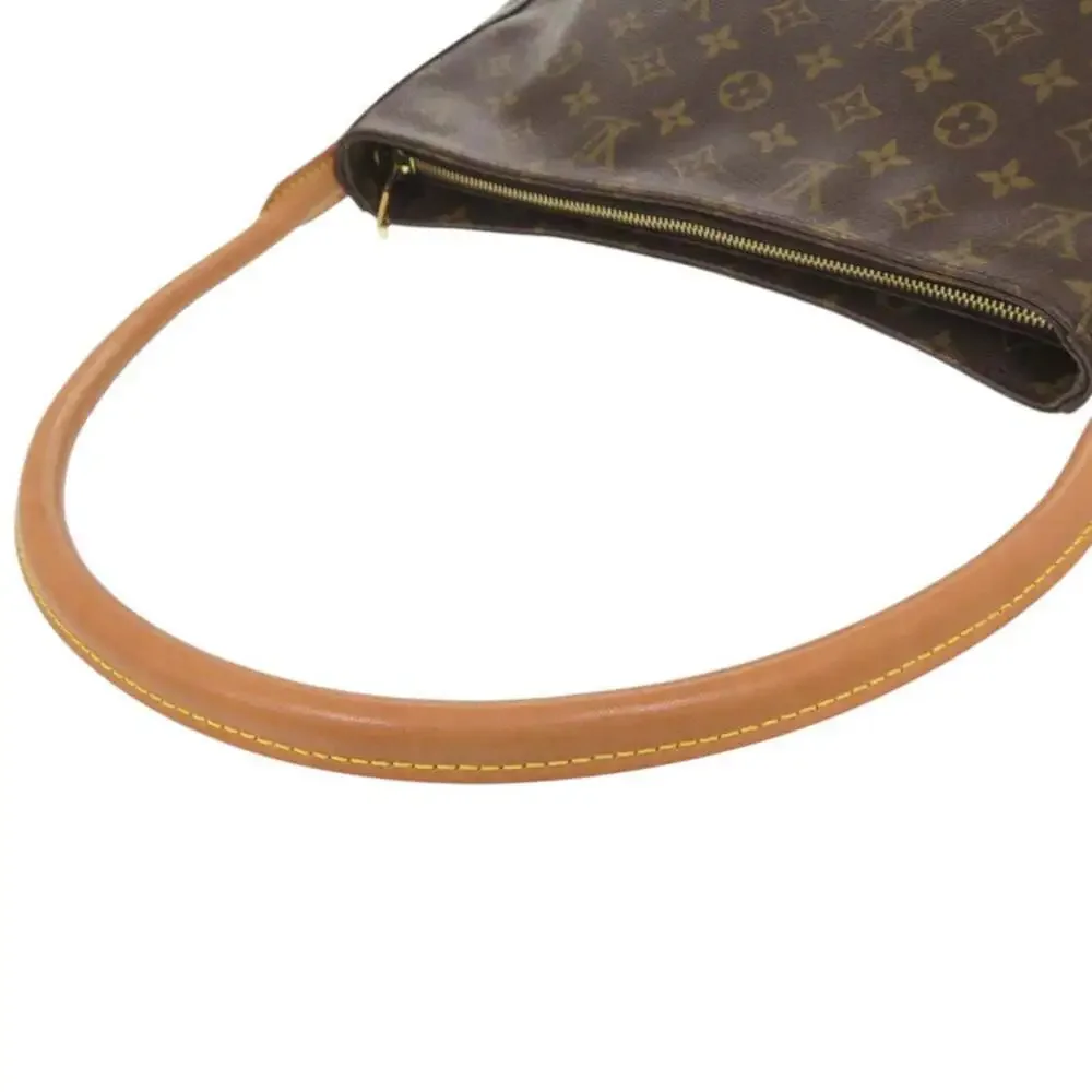 LOUIS VUITTON Brown Monogram Looping GM Shoulder Bag